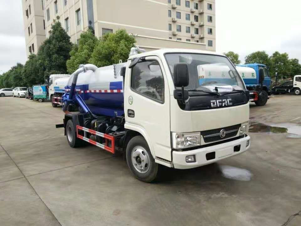 東風福瑞卡吸污車 3方4方真空吸污車-湖北程力 東風福瑞卡吸污車 3方4方真空吸污車-湖北程力