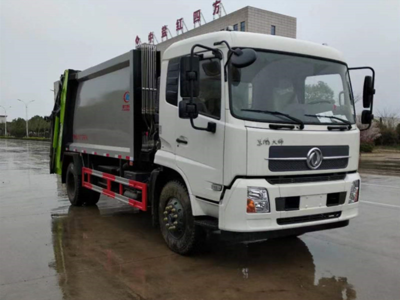12噸國六排放標準的東風天錦壓縮垃圾車-湖北程力垃圾車廠家直銷 12噸國六排放標準的東風天錦壓縮垃圾車-湖北程力垃圾車廠家直銷